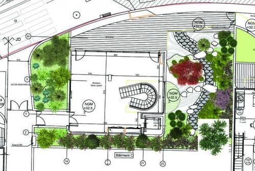 Plan de l'immeuble le Stella