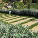 Garden in a villa in Villefranche