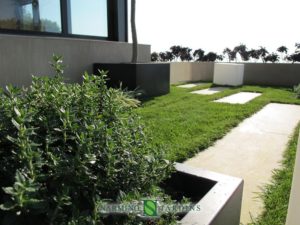 Garden in a villa in Villefranche-sur-Mer