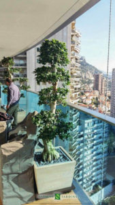 Réalisation et entretien d'un balcon sur la Tour Odeon à Monaco
