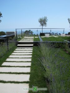 A green roof terrace