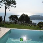 A splendid view of a garden at Cap Ferrat