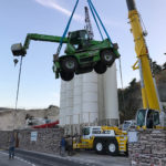 Installation of new greenhouses in the Exotic Garden