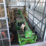 Installation of new greenhouses in the Exotic Garden