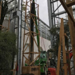 Installation of new greenhouses in the Exotic Garden