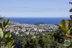 A view of the Baie des Anges