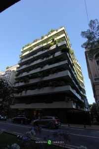 Un immeuble très réussi dont les espaces verts sont réputés