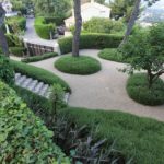 the garden of a villa in roquebrune cap martin