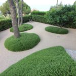 the garden of a villa in roquebrune cap martin