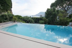 swimming pool and view