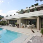 swimming pool at the villa