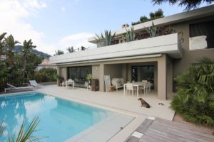 swimming pool at the villa