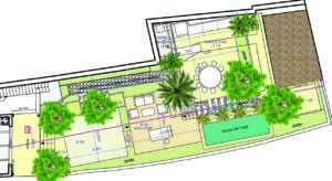 Plan of a villa project