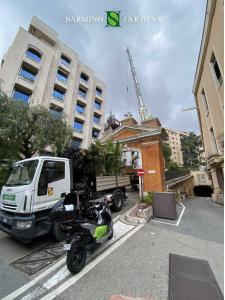 Soil and plants for a roof terrace in Monaco