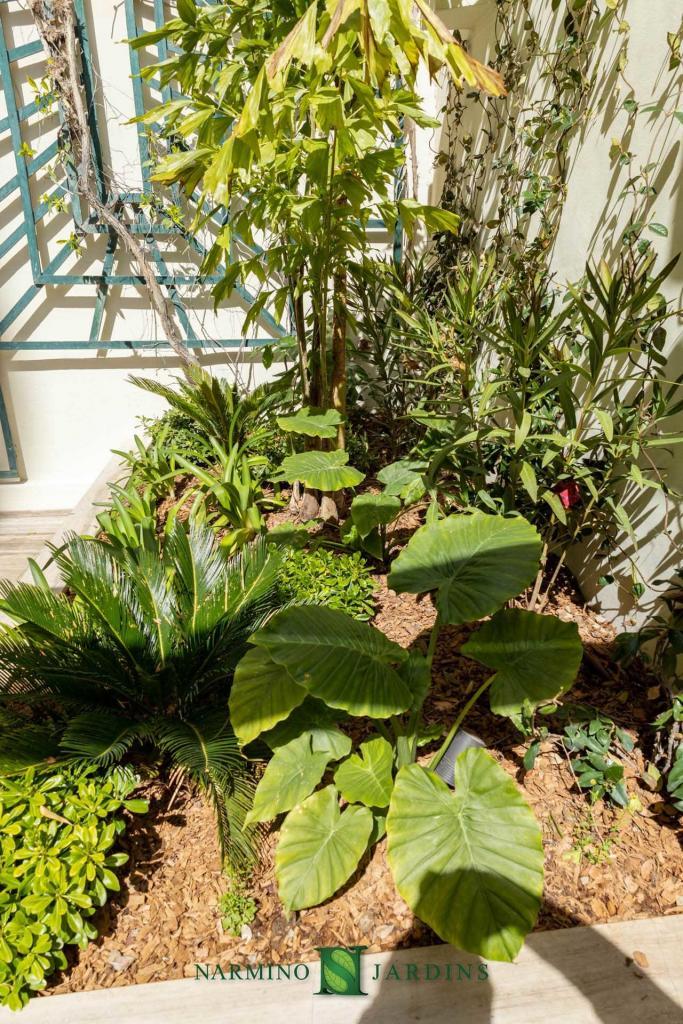 Un jardin privé entretenu par Narmino Jardins