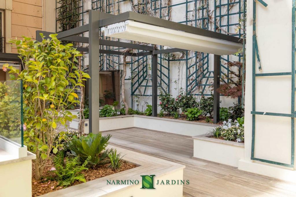 Un jardin privé entretenu par Narmino Jardins