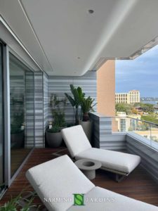 Entretien et décoration de terrasses et balcons au Larvotto à Monaco